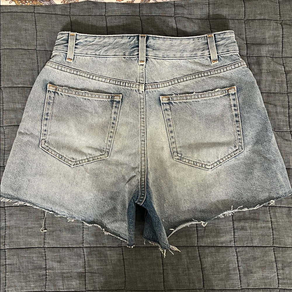 ME+EM Light Blue Jean Shorts - Picture 5 of 8